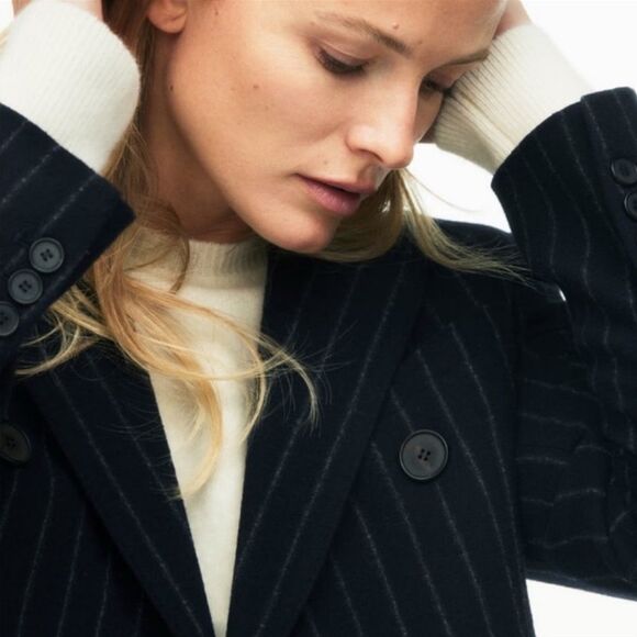 Zara Limited Edition Wool Blend Blazer, Size M - Picture 3 of 16